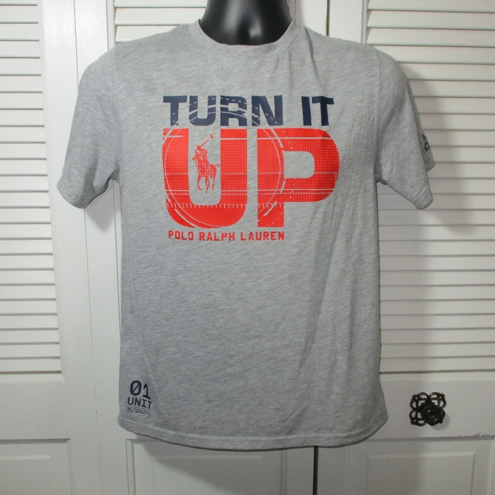 Polo Ralph Lauren Performance Gray Boys 14-16 Tee